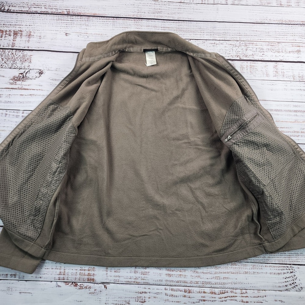 Patagonia Classic Synchilla Fleece Jacket Mens L Full Zip Brown Khaki 26511 - Picture 6 of 9